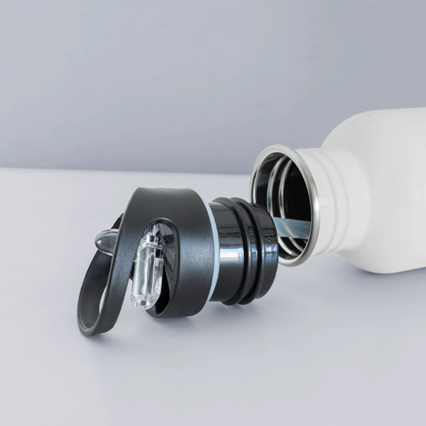 Trinkflasche "Stay Hydrated" - Weiß