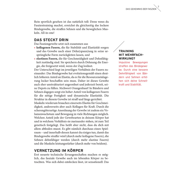 Faszien. Tuning.