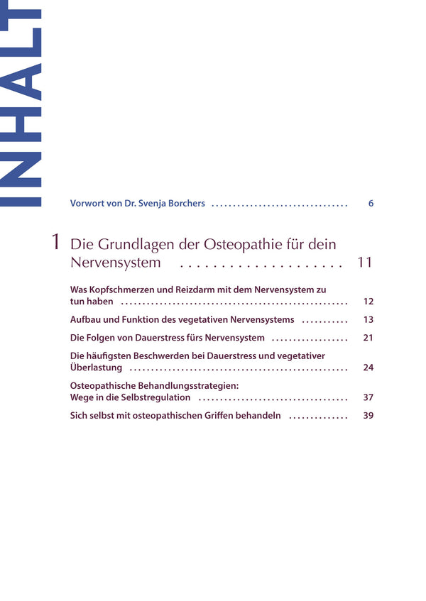 Ostéopathie à domicile - Système nerveux