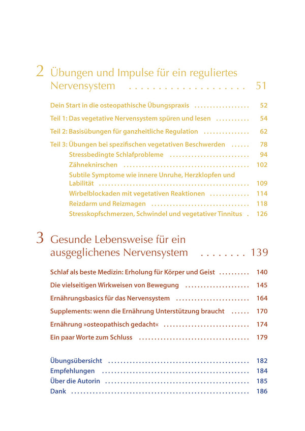 Ostéopathie à domicile - Système nerveux