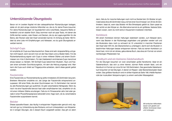 Osteopathy for home - back