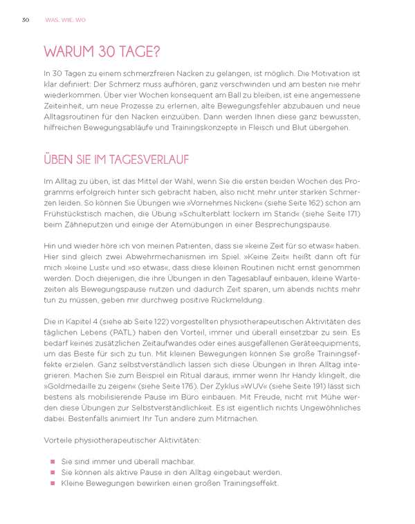 Nacken & Schultern - schmerzfrei in 30 Tagen